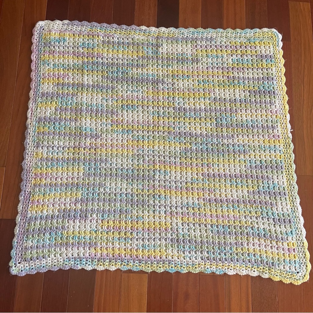 Multicolor Crochet Baby Blanket
